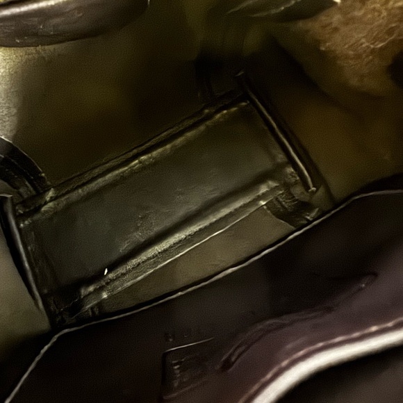 Coach Blackish Deep Purple Leather Women's Bag - Picture 7 of 10